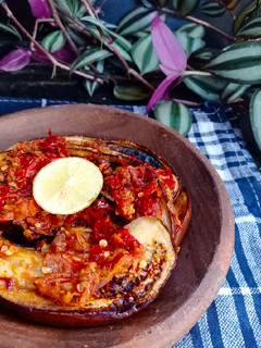 Foto resep Kandas Papui Terong (Sambal Terong Penyet)