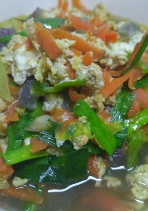 Foto resep Ca Telur Sayur