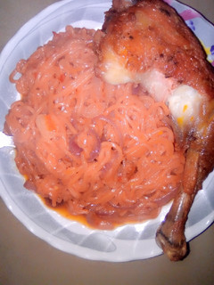 A picture of My simple indomie.