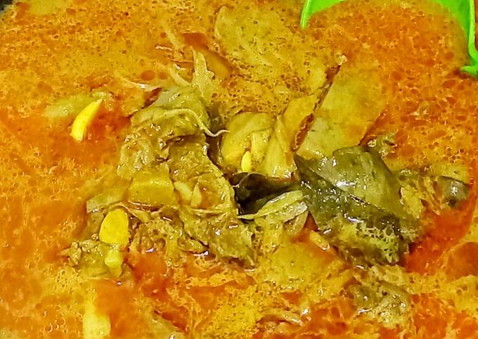 Resep Kuah nangka tetelan sapi padang❤️ Anti Gagal