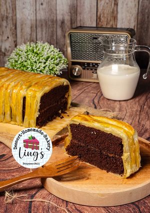 Foto resep Nutella Chocolate Pastry Cake🍩