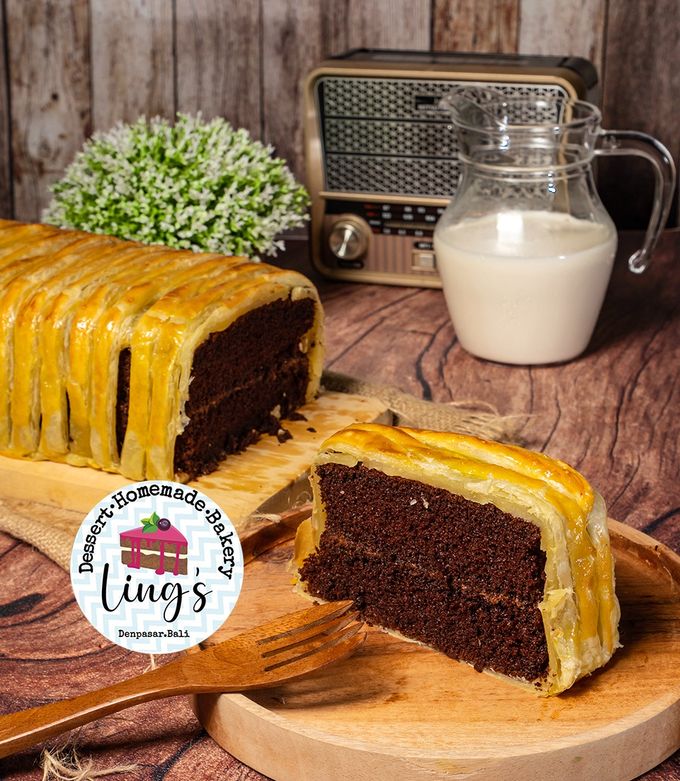 Foto resep Nutella Chocolate Pastry Cake🍩