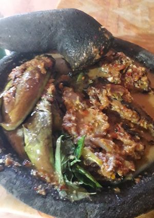 Foto resep Sambal santan ikan P (pari asap)