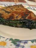 Tortilla espinaca, lechuga y repollo morado