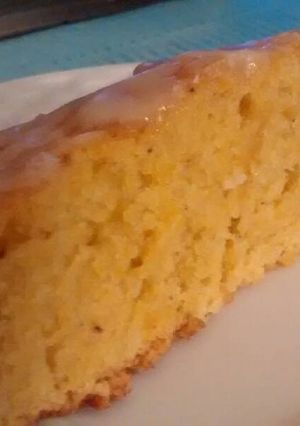 Una foto de Panqué de auyama y limón