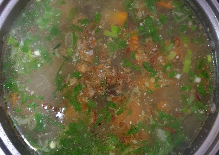 Sop Fillet Ayam dan Jamur