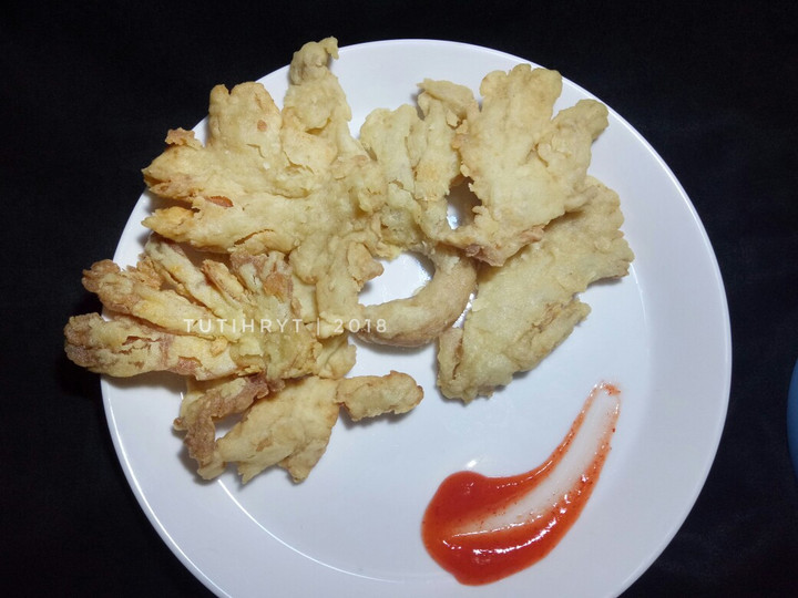 Resep Jamur tiram goreng tepung Anti Gagal