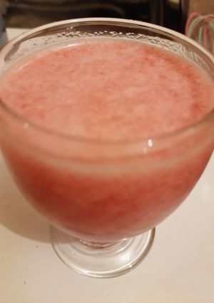 صورة لوصفة عصير بطيخ لذيذ