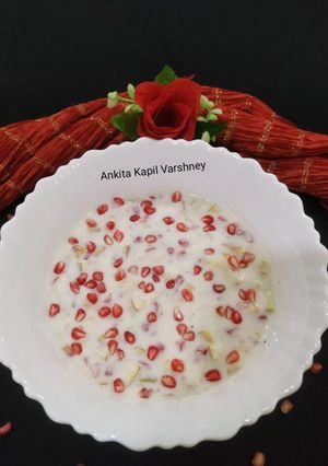 A picture of Fireless Cooking (Fruit Raita).