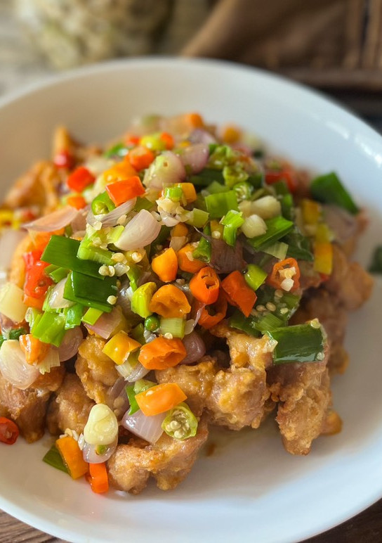 Foto resep Ayam Oseng Bawang Merah