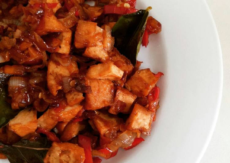 Recipe of Favorite Tofu with Sweet Soy Sauce *Vegan