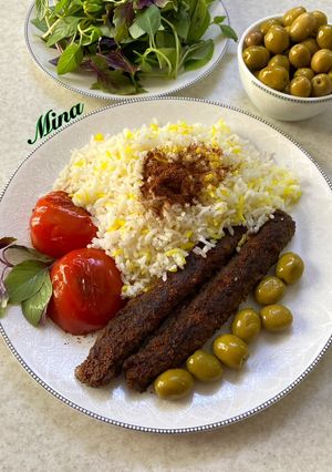 عکسی از دستور کباب تابه ای تبریز