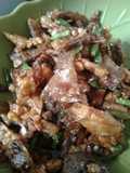 Tumis ikan asin rawit ijo