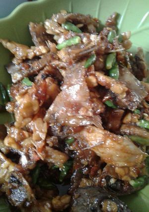 Foto resep Tumis ikan asin rawit ijo