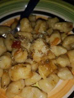 Una foto de Ñoquis de papas