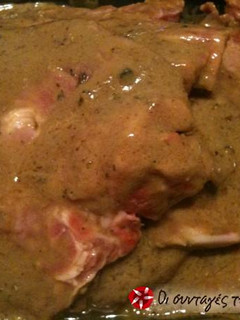 A picture of Mustard Marinade for Meat.