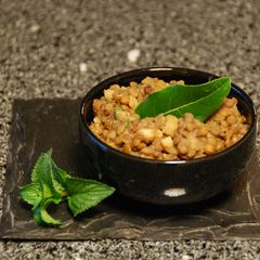 A picture of Lentils, Ancient Roman Style.