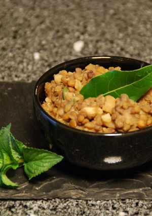 A picture of Lentils, Ancient Roman Style.