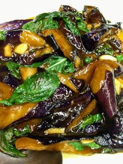 塔香茄子(一鍋到底料理)(家常菜) 的食譜成品照片