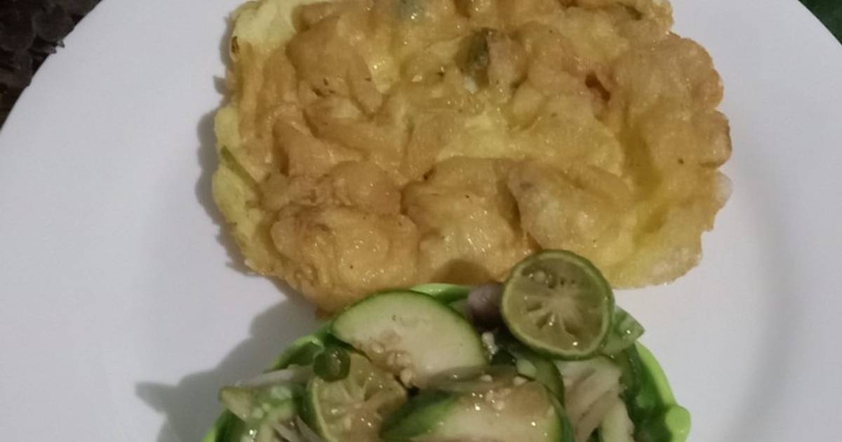 Resep Dadar Telur Sambal Uyah Terong Bawang Bali Mudah dan Praktis Dihidangkan