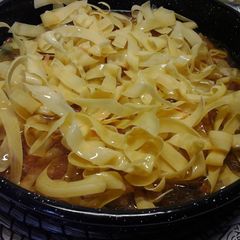 A picture of Baked Chicken with Noodles.