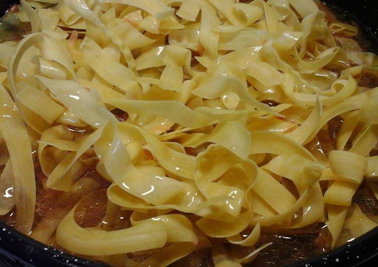 Recipe of Homemade Baked Chicken with Noodles