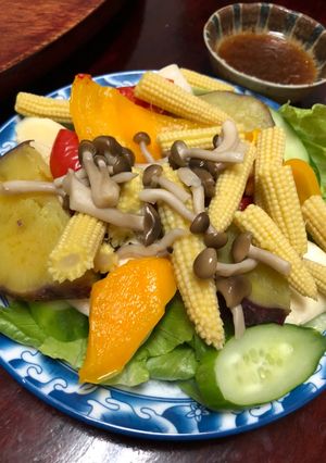 栗子地瓜沙拉-減醣料理 的食譜成品照片