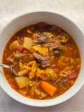 Beef Tomato Veggie Soup