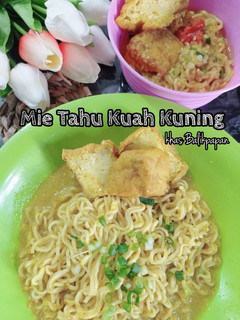 Foto resep Mie Tahu Kuah Kuning