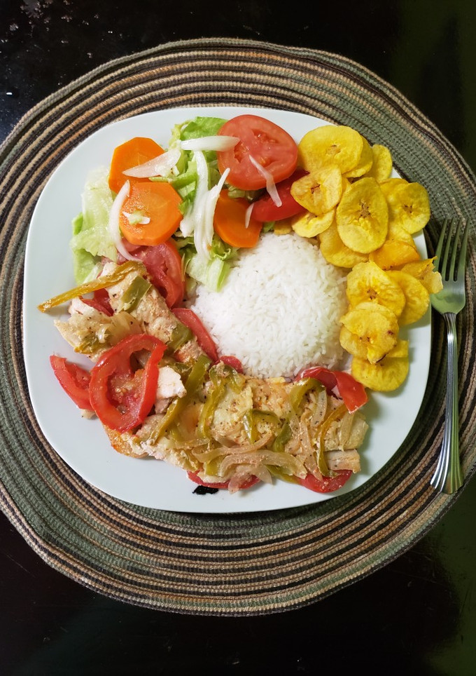 Una foto de Filete de pescado a la parrilla