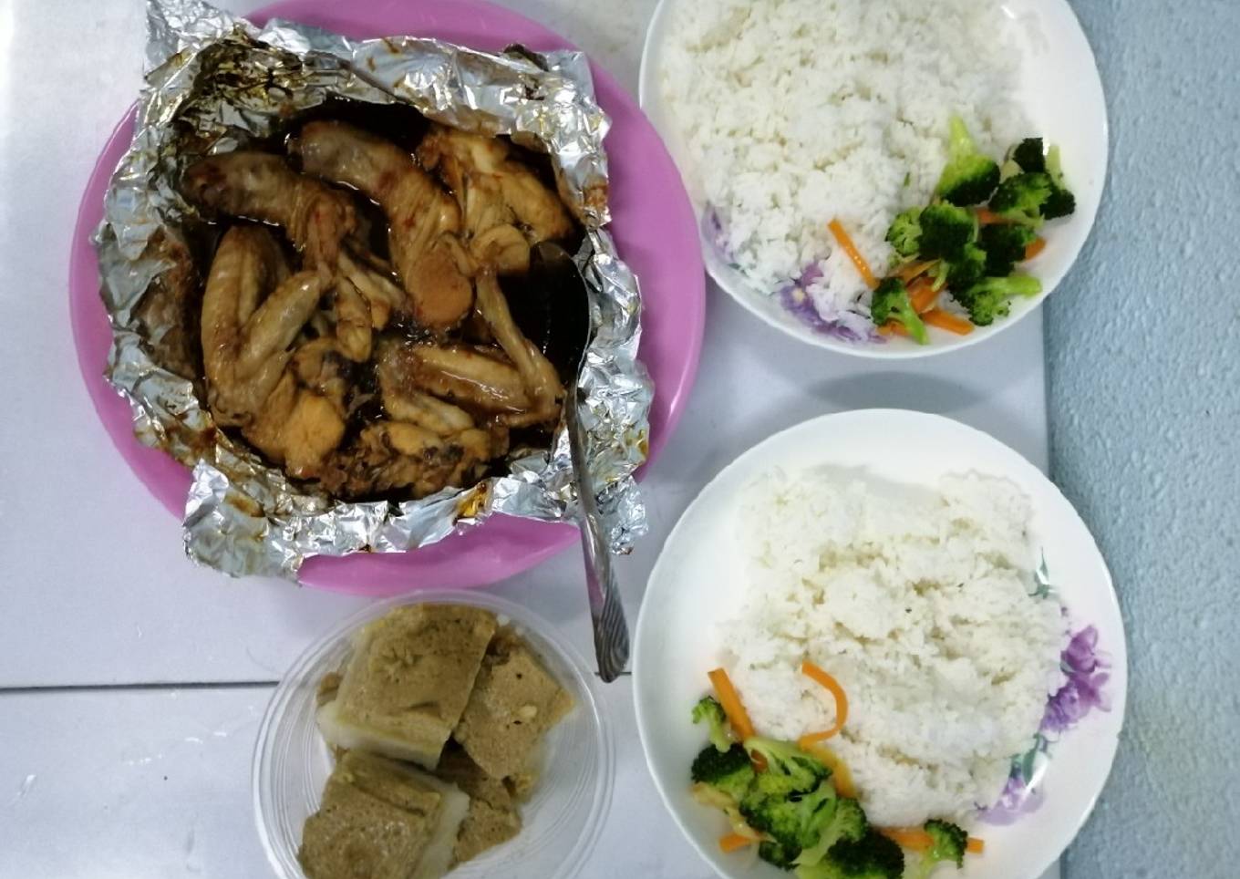 simple chicken domino