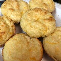 Cheddar Biscuits-extremely low carb A picture of Cheddar Biscuits-extremely low carb.