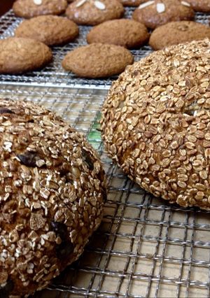 A picture of Roggenmischbrot / Rye Bread with Wild Grape or Raisin Yeast [Bakery Recipe].