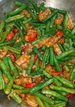 Foto resep Tempe Kacang Saus Teriyaki