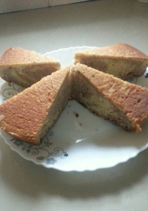 A picture of #baking contest Spongy Japanese cake.