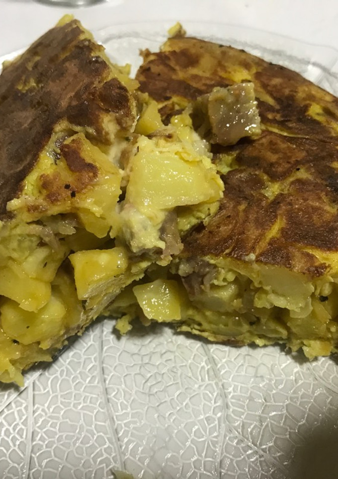 Una foto de Tortilla española