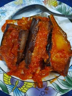 Foto resep Sambal terong balado simpel
