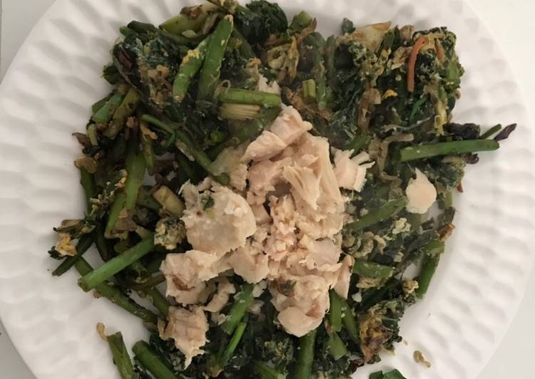 Easiest Way to Prepare Quick Veggies with chicken