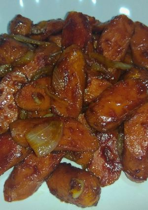 Foto resep Sosis saos teriyaki