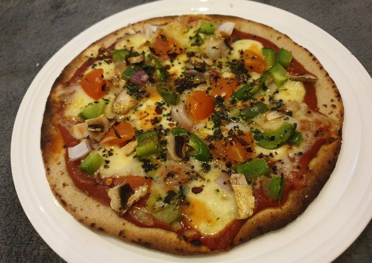 Recipe of Quick Chapati pizza#weeklyjikonichallenge