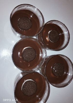 صورة لوصفة كؤوس الاوريو 🍫