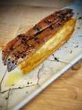 Anchoa Mariposa sobre Pan Brioche