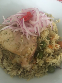 Una foto de Arroz con pollo