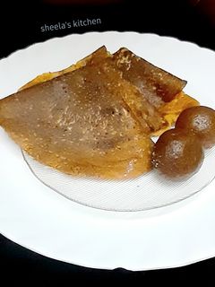 খেজুর গুড়ের গোলা রুটি (khejur gurer gola ruti Recipe in Bengali) রেসিপির প্রধান ছবি