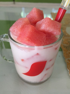 Foto resep Es Susu Semangka