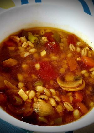 A picture of Barley Soup.