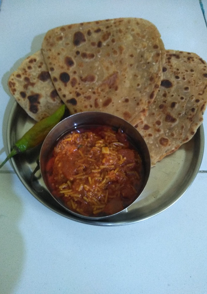 સેવ ટામેટા નું શાક રેસીપી મુખ્ય ફોટો