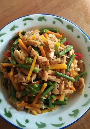 Foto resep Tumis tempe simple