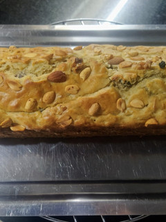 Una foto de Budín de manzana y bananas sin manteca ni azúcar