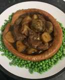 Slow cooker minted lamb casserole